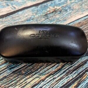 Coach Black Hard Shell Glasses‎ Sunglasses Case
